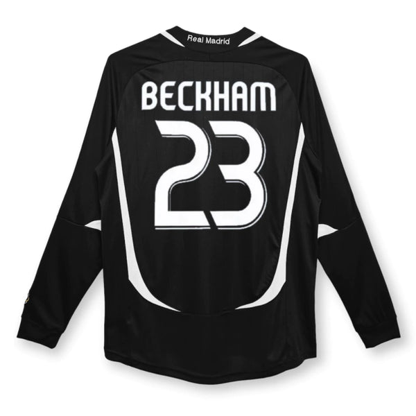 Real Madrid Away 2006-07 BECKHAM #23 M/L