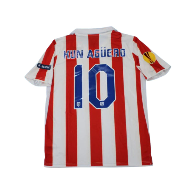 Atlético de Madrid Home 2010-11 Agüero