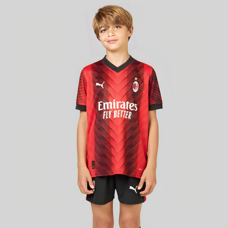 Kit AC Milan I 2023 – Infantil