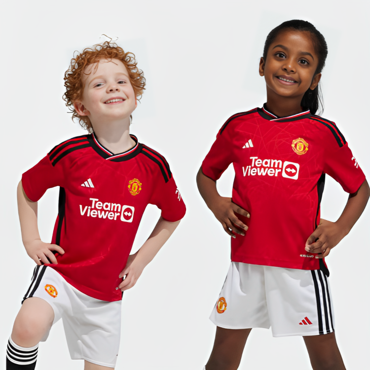 Kit Manchester United I 2023 – Infantil