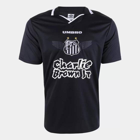Camisa Santos Charlie Brown Jr. Marginal Alado