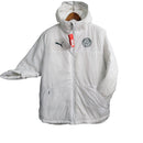 Jaqueta Corta-Vento 23/24 Masculino Puma - Branco com detalhes em verde