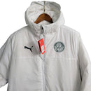 Jaqueta Corta-Vento 23/24 Masculino Puma - Branco com detalhes em verde